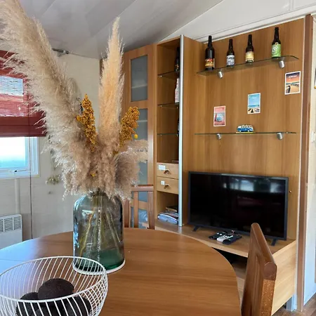 Chalet Joli Mobilhome 4 Personnes Proche Mimizan Océan Et