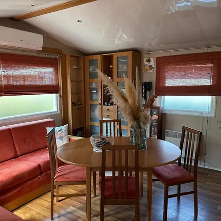 Chalet Joli Mobilhome 4 Personnes Proche Mimizan Océan Et Sainte-Eulalie-en-Born